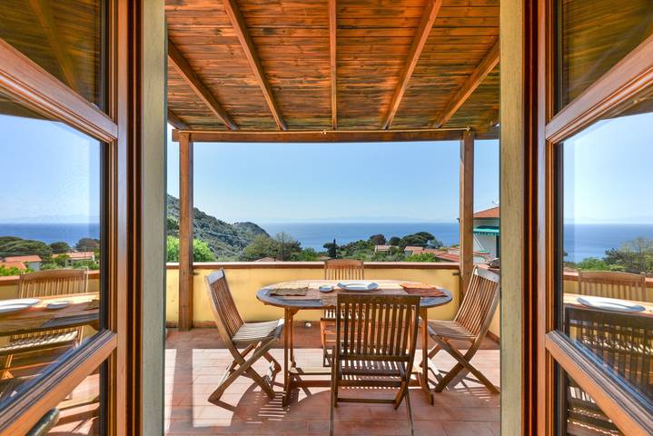 Appartamento intero, Appartamento 'Cinciarella Casa Vai' con vista mare, Wi-Fi e aria condizionata in Zanca, Marciana