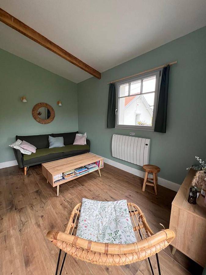 Location de vacances pour 5 personnes, avec jardin et vue, animaux acceptés à Condette - 4