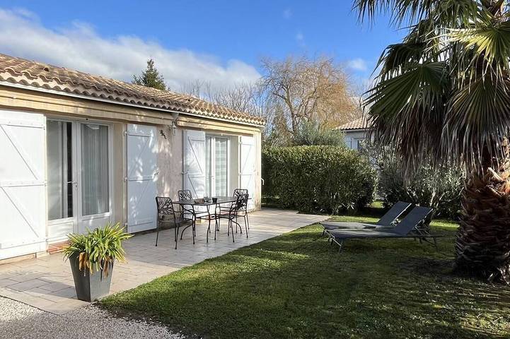 Maison de vacances pour 3 personnes, avec jardin