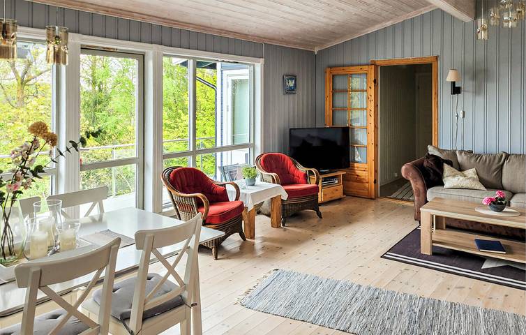 Ferienhaus für 6 Personen mit Ausblick in Bamble