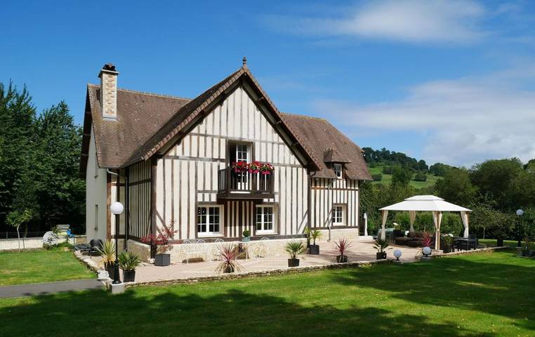 Maison d’hôte pour 2 personnes, avec Terrasse ainsi que Jardin et Vue
