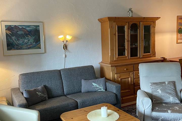 Ferienwohnung für 4 Personen, mit Balkon und Pool sowie Sauna in Davos - 3