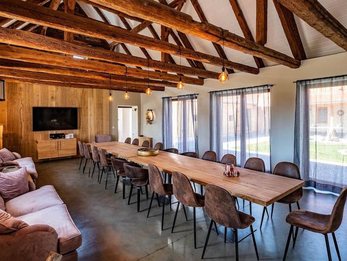 Ferienwohnung für 12 Personen, mit Sauna und Garten sowie Terrasse, kinderfreundlich in Lauta - 2