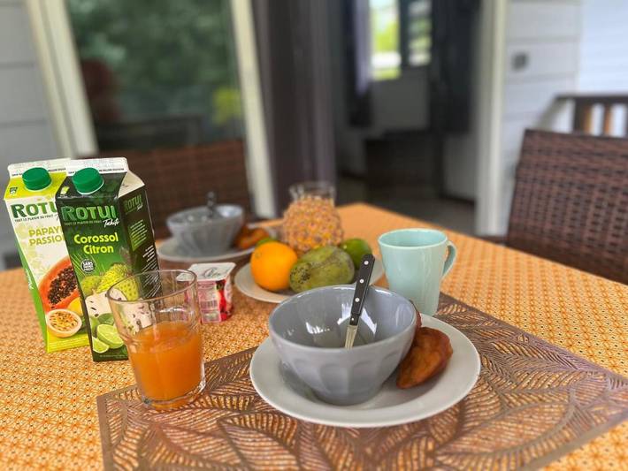 Appartement de vacances pour 3 personnes, avec terrasse et jardin