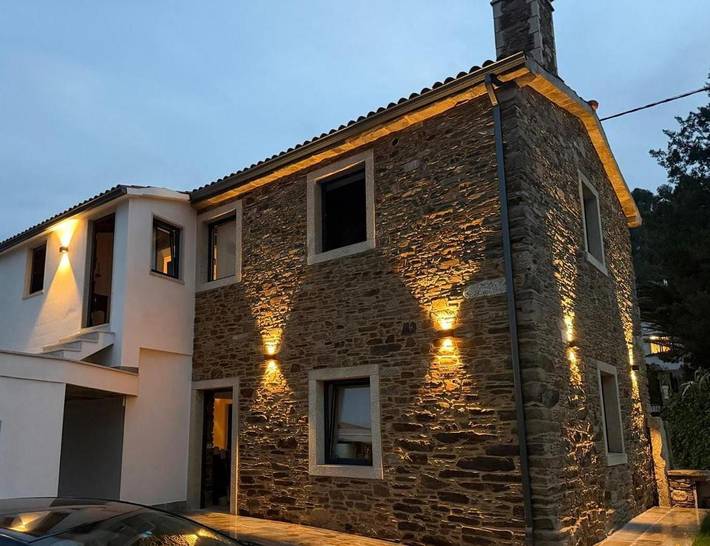Casa rural para 6 personas, con Terraza y Jardín además de Piscina y Vistas en Arzúa