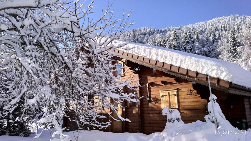 Chalet pour 8 personnes, avec jardin et terrasse