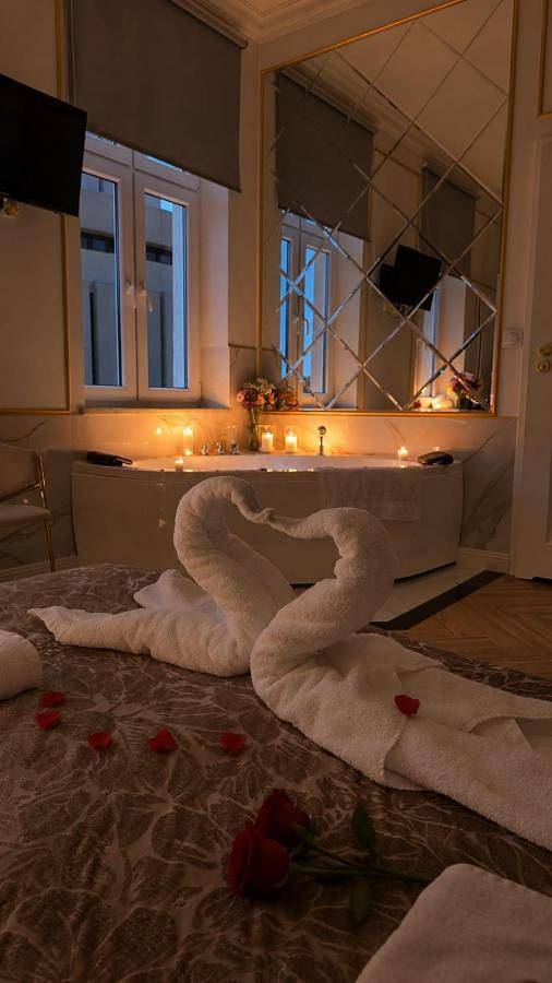 Apartament wakacyjny dla 2 osób, z Jacuzzi i Widok w Bydgoszcz