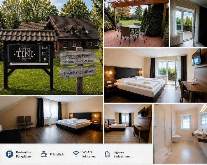 Ferienhaus für 5 Personen, mit Terrasse und Garten in Bad Fallingbostel - 2