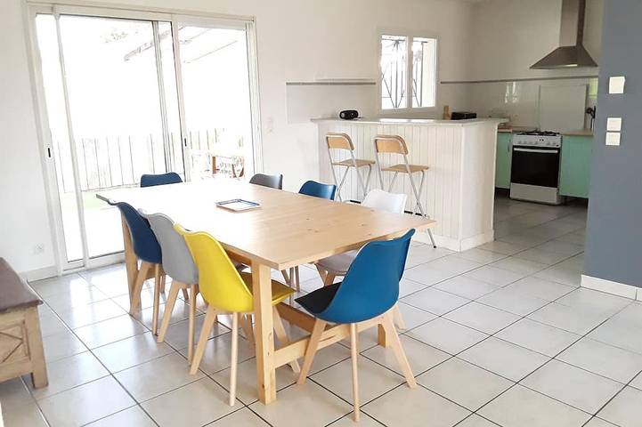 Maison de vacances pour 8 personnes, avec terrasse et jardin - 1