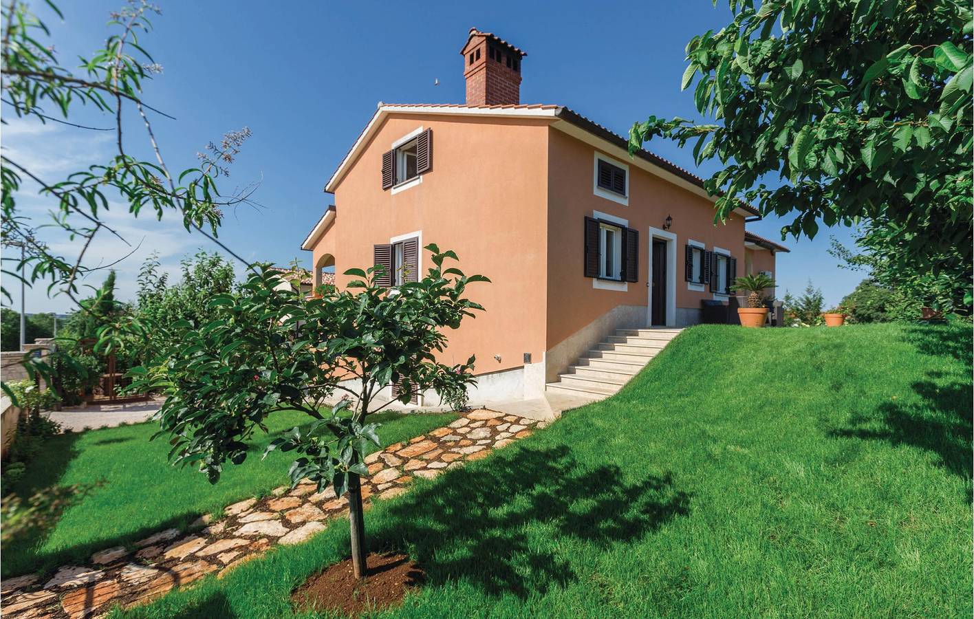 Ganze Ferienwohnung, Ferienwohnung für 5 Personen mit Terrasse in Tar-Vabriga, Kroatische Adria