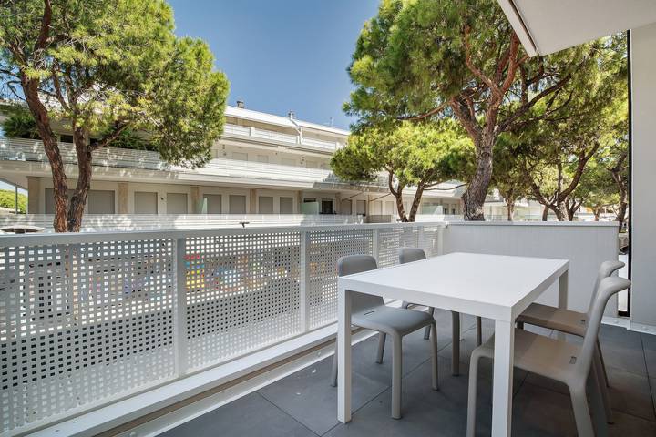 Ferienwohnung für 3 Personen, mit Balkon in Lido di Jesolo