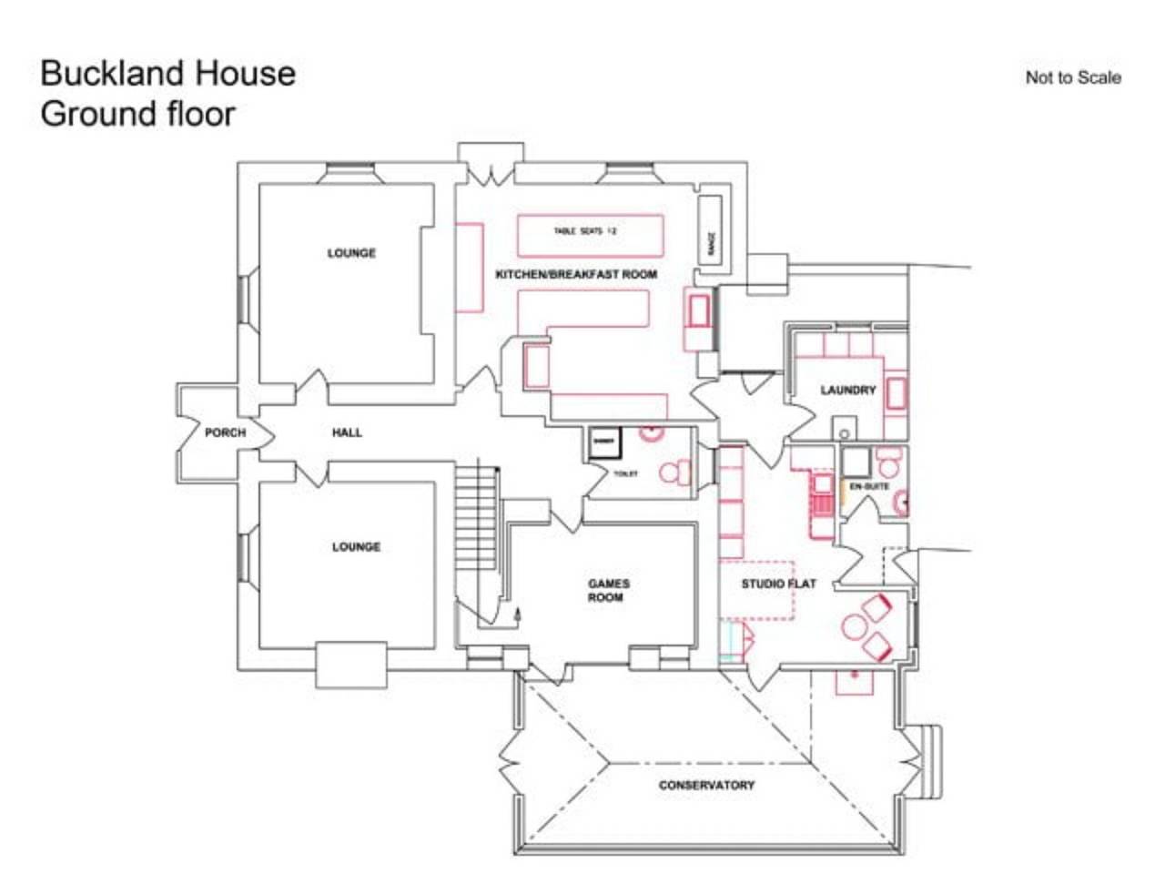 Buckland House in Slapton, South Devon