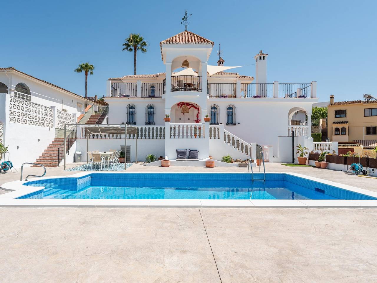 Vb Coto Villa 7Br w Pool & Views in Mijas Pueblo, Mijas