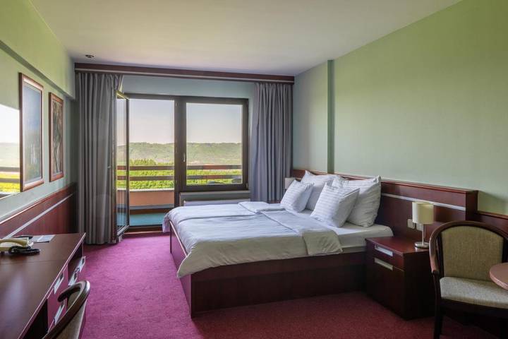 Hotel dla 3 osób, z jacuzzi i sauna oraz basen i ogród w Blansko