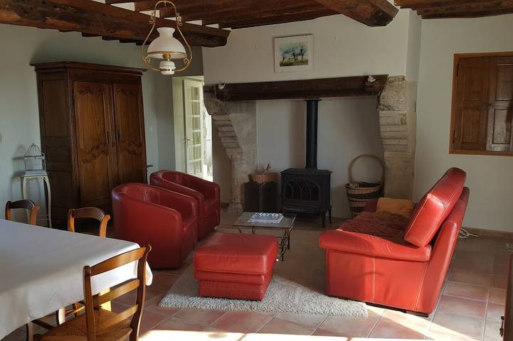 Location de vacances pour 4 personnes, avec Jardin à Saint-Côme-du-Mont