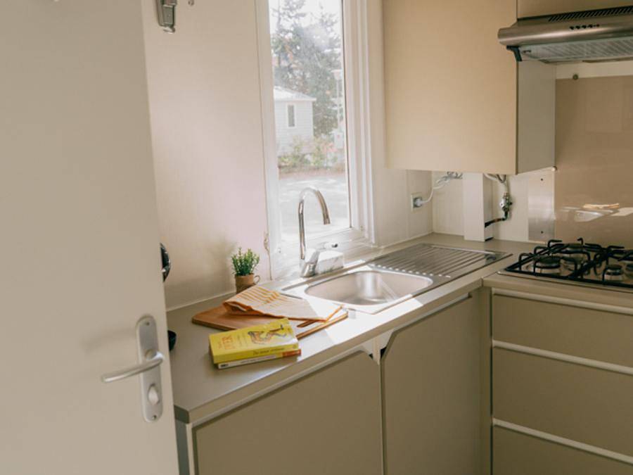 Camping Santa Elena Ciutat - Casa mobile 4 persone - Elena Gran Confort in Central Lloret de Mar, Lloret de Mar