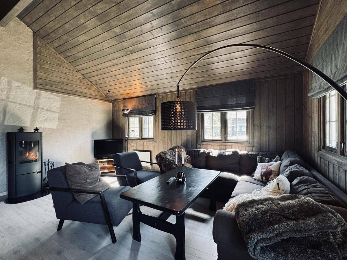 Dream cabin by Geilo, ski-in ski-out with room for the whole family in Geilo, Hol