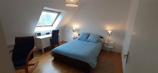 Cottage pour 2 personnes, avec jardin et terrasse à Combrit