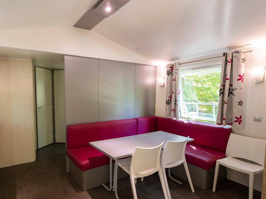 Camping le Rousieux - Mobile home 6 persons - Very large mobile home Ohara 5 32m² - 3 bedrooms in Serviès, Castres region