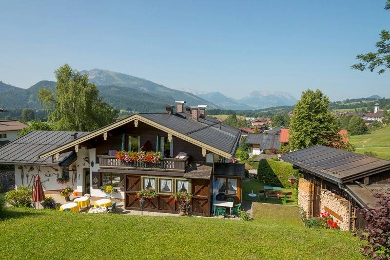 Haus Karoline - Appartement de vacances de deux pièces, 35qm, avec balcon in Reit im Winkl, Alpes bavaroises