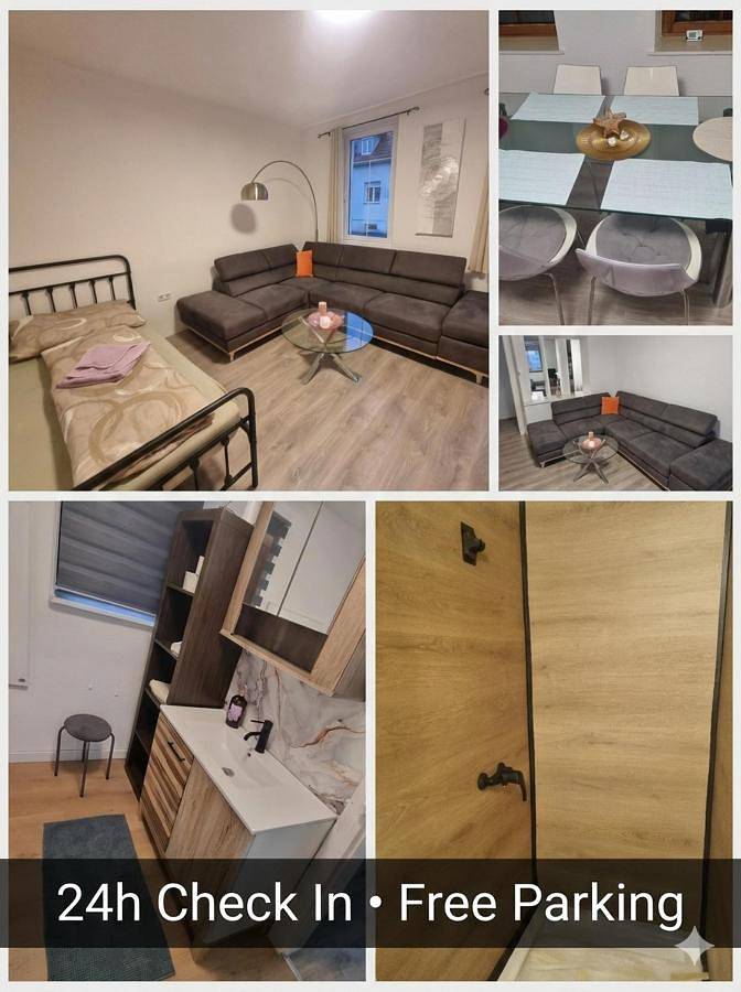 Ferienhaus für 7 Personen, mit Balkon und Terrasse sowie Garten und Ausblick