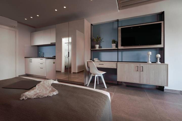Ferienhaus für 3 Personen, mit Balkon und Ausblick in Sarti - 3