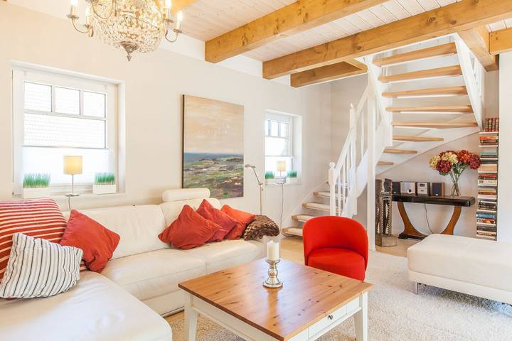 Ferienhaus für 4 Personen, mit Terrasse und Garten sowie Sauna in Maasholm