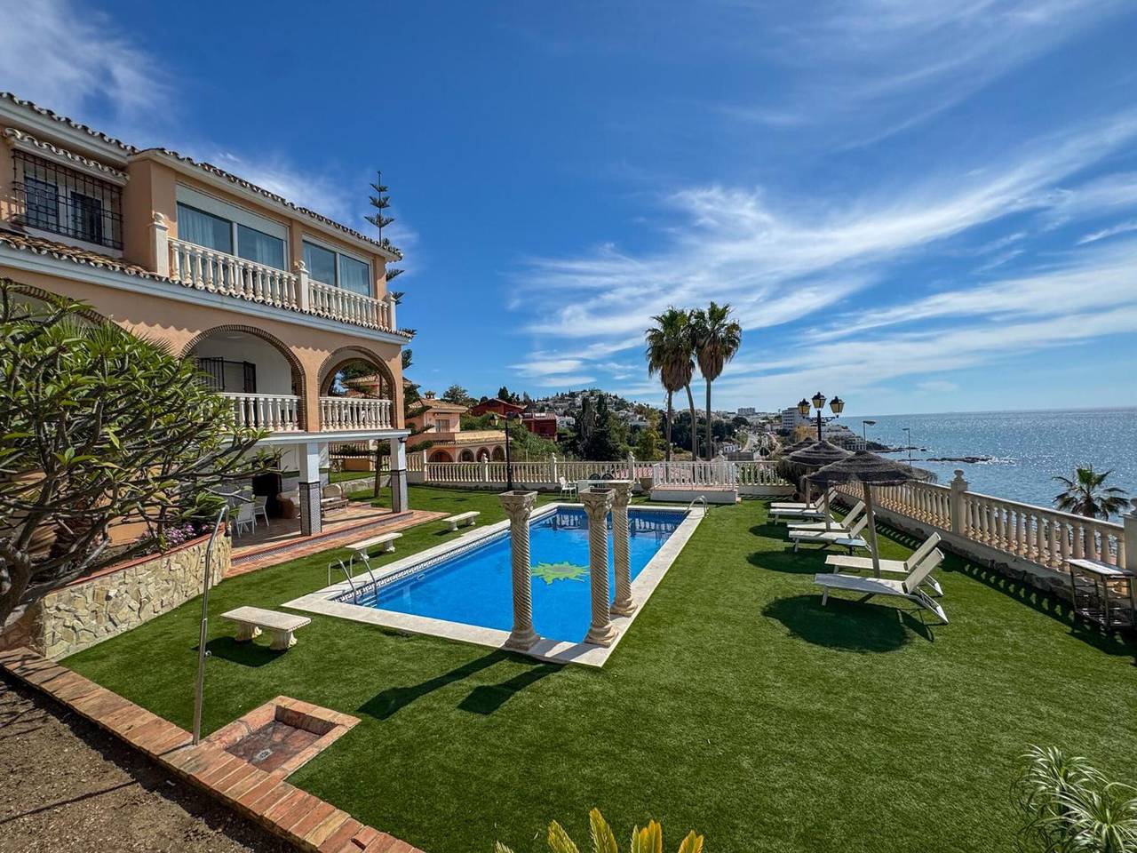 Villa « Sunrise Benalmádena » avec vue mer, Wi-Fi et climatisation in Benalmádena Costa, Benalmádena
