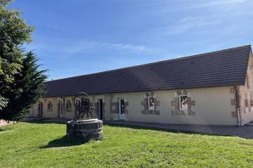 Gîte pour 4 personnes, avec jardin dans Thiel-sur-Acolin