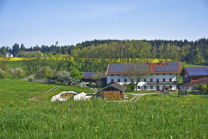Bauernhof für 5 Personen, mit Terrasse und Garten sowie Sauna