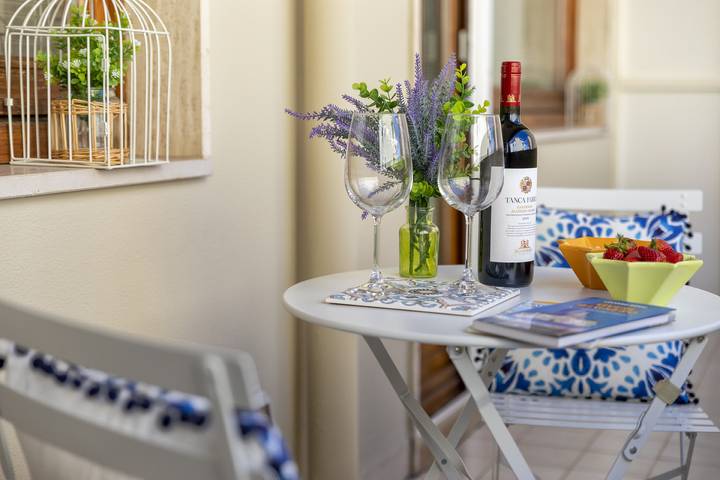 Ferienwohnung mit Meerblick für 6 Personen, mit Balkon in Alghero