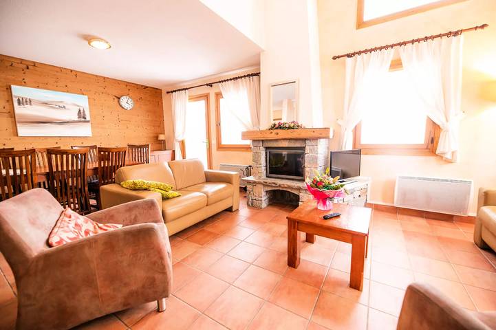 Chalet pour 8 personnes, avec balcon à Saint-François-Longchamp - 3