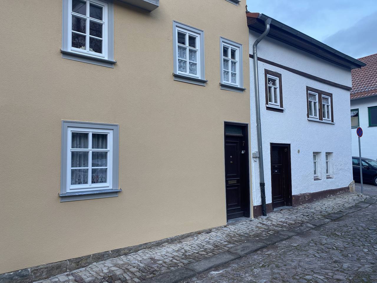 Ganze Ferienwohnung, Fewo Schröder - Fewo 65m²,Eg: Wohnz.,Küche, Bad, 1.Og: Schlafz.+Kinderz.+extra Wc über Treppe in Arnstadt, Thüringer Kernland