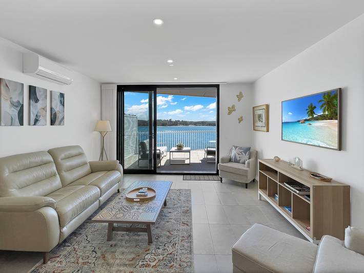 Holiday apartment for 4 people, with pool and balcony/terrace in Batemans Bay