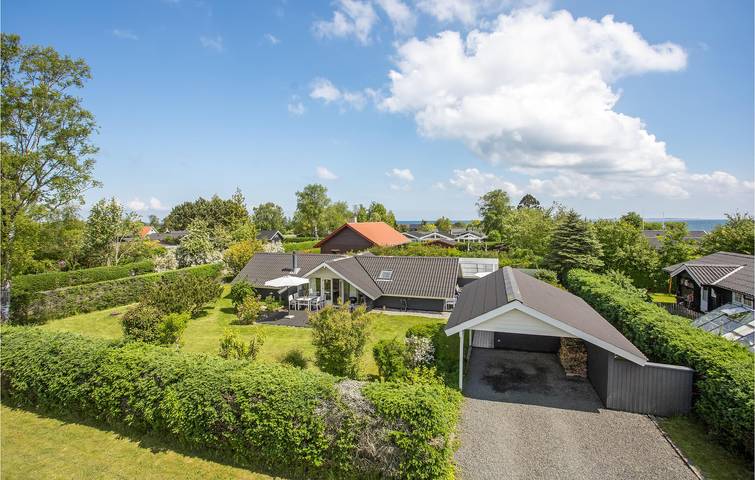 Ferienhaus für 6 Personen, mit Terrasse und Sauna sowie Garten in Dyngby Strand - 3