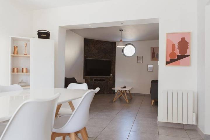 Maison de vacances pour 8 personnes, avec jardin