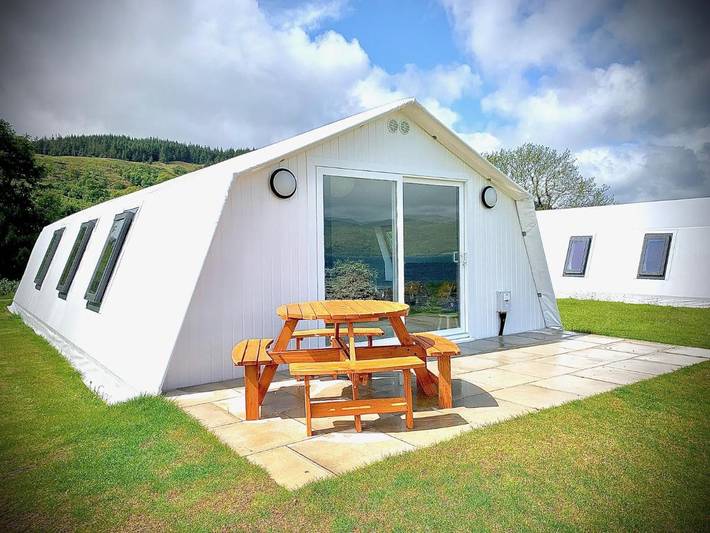 Holiday letting for 6 people, with Terrace and View on the Isle of Mull