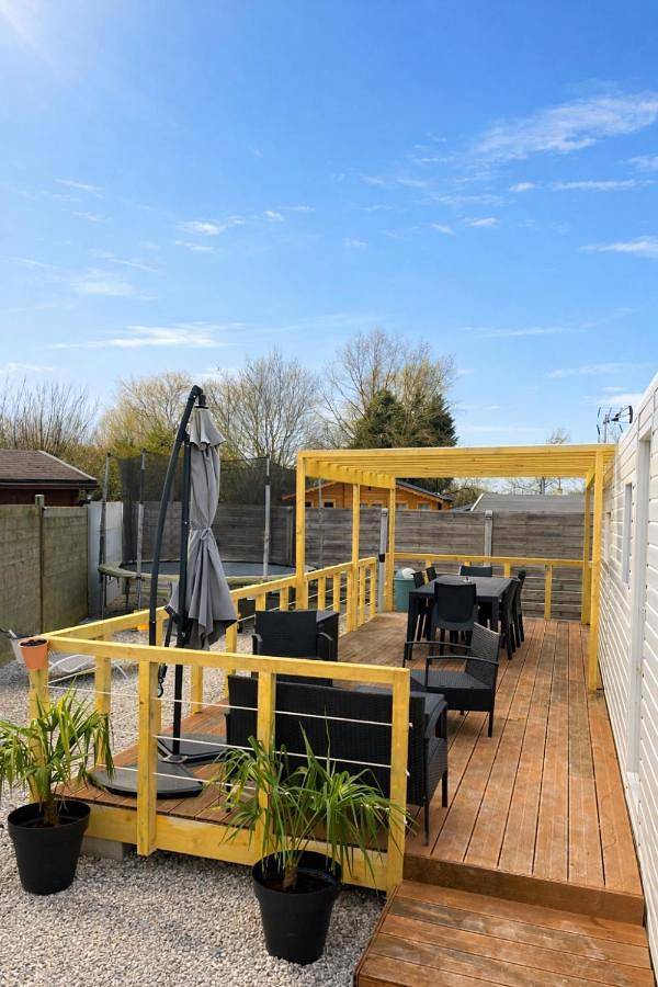 Location de vacances pour 6 personnes, avec jardin et terrasse dans Lac d'Ardres