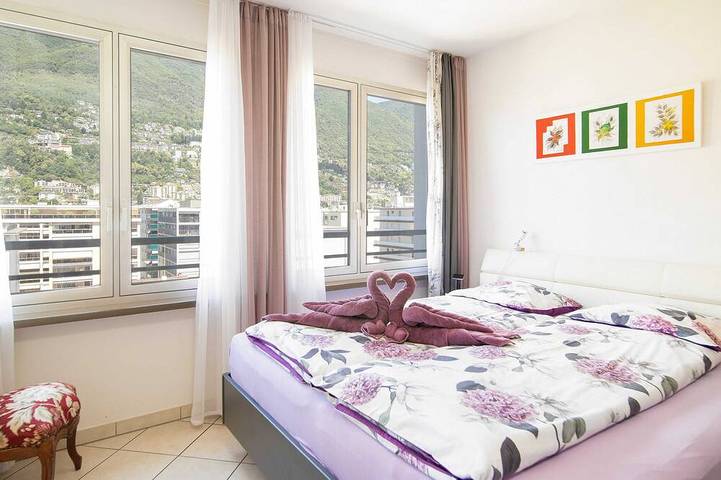 Appartamento intero, Panorama Ideal in Locarno, Alpi Ticinesi e del Verbano