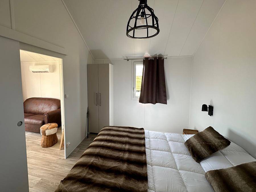 Damona Lodges - Chalet 2 personen - Lodge Suite en Spa - Rustiek in Vairé, Loiredal
