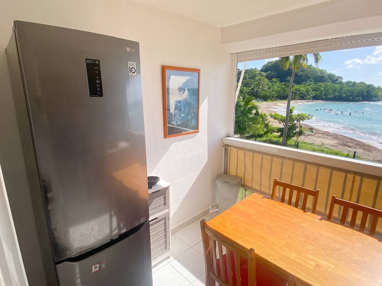 Studio entier, Studio confortable avec vue sur la mer in Le Gosier, Guadeloupe