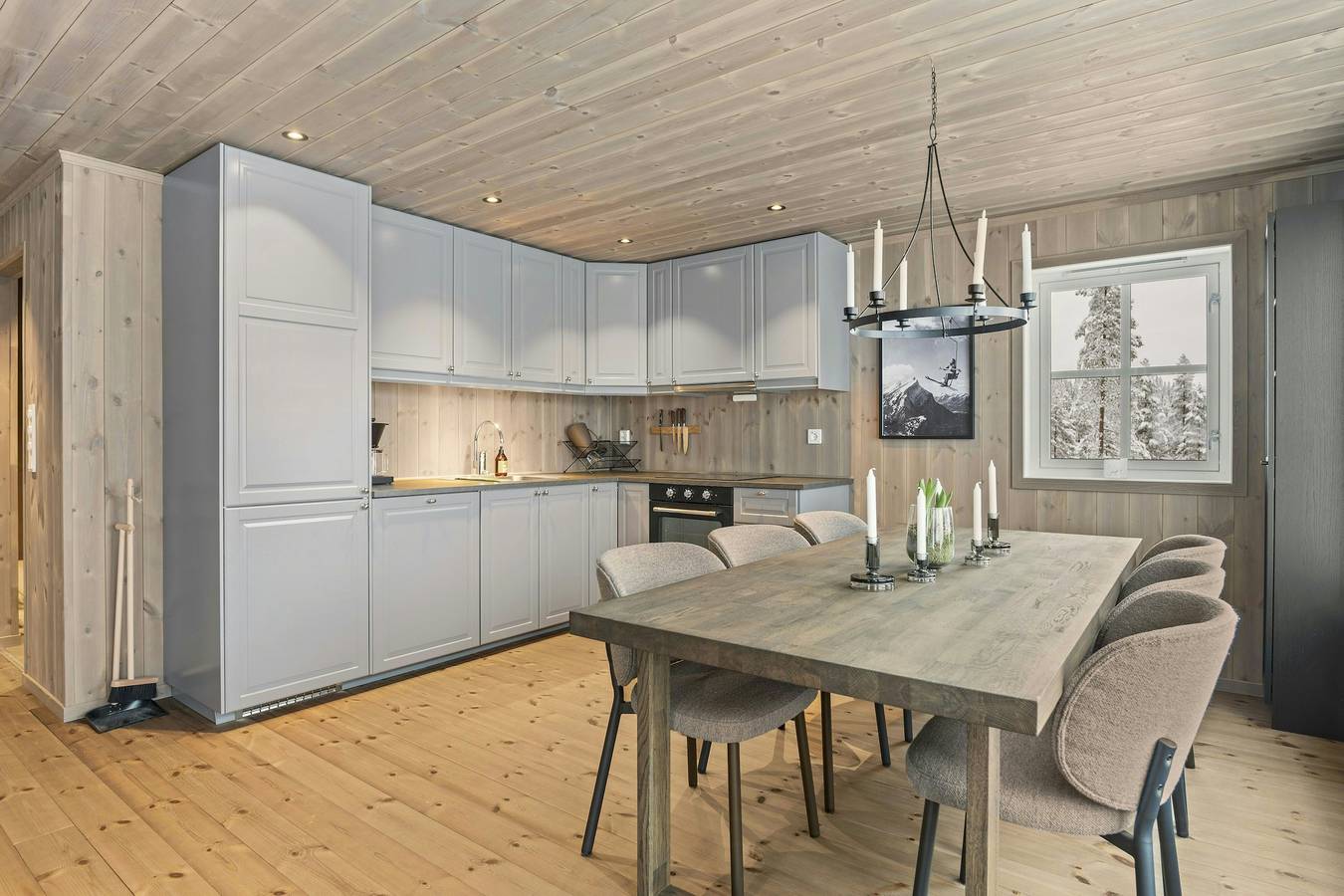 Neue Hütte mit Ski-in/Ski-out in Furutangen in Åmot