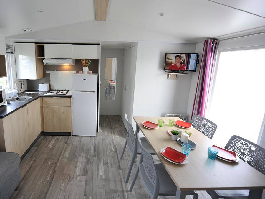 Camping De la Plage - Mobilhome 6 personnes - Mobilhome Confort 3 Ch 6 pers in Marck, Région de Calais