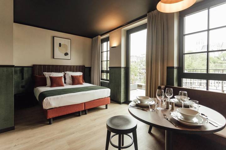 Aparthotel para 4 personas, con terraza - 1
