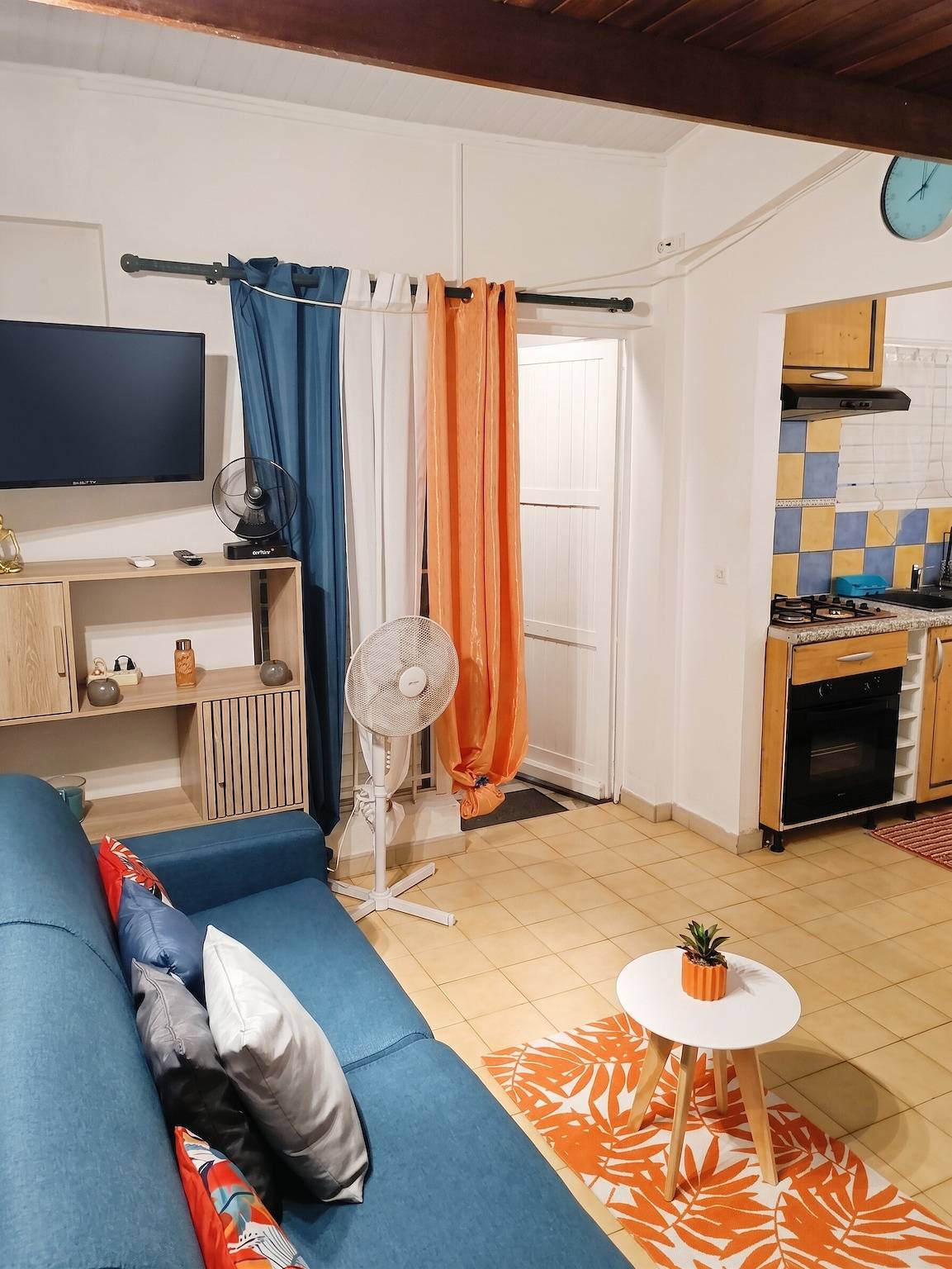 Gemütlicher Bungalow in La Trinité, 47 m², schöne Veranda in Tartane, Martinique