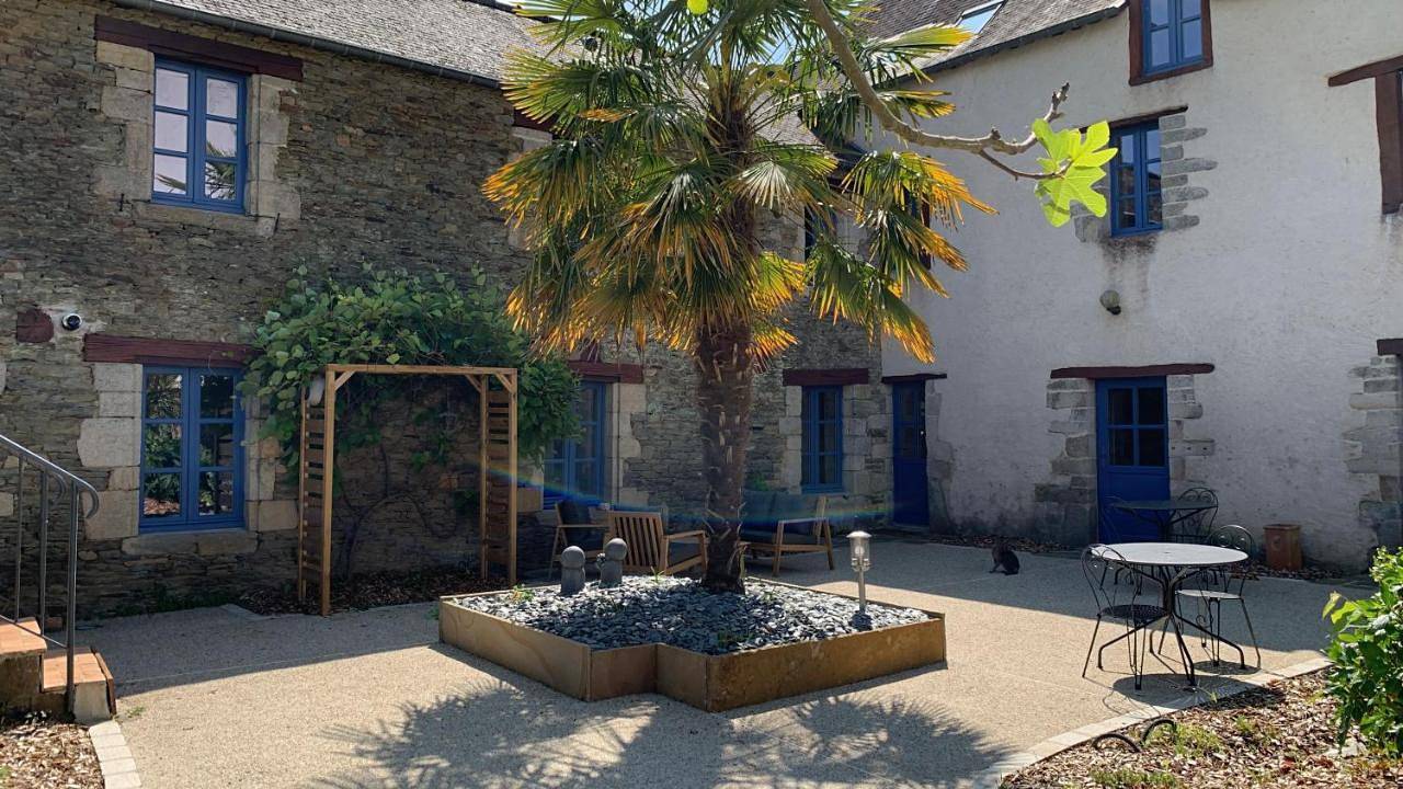 La cour des Ursulines in Josselin, Région de Pontivy