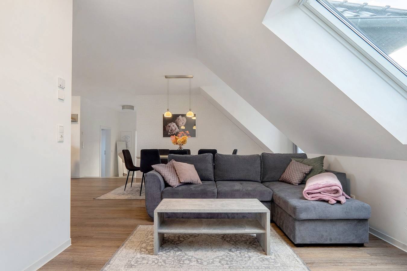 Geheel appartement, Appartement 'Fewo Nahner Loft' met Balkon in Osnabrück, Osnabrück en omgeving