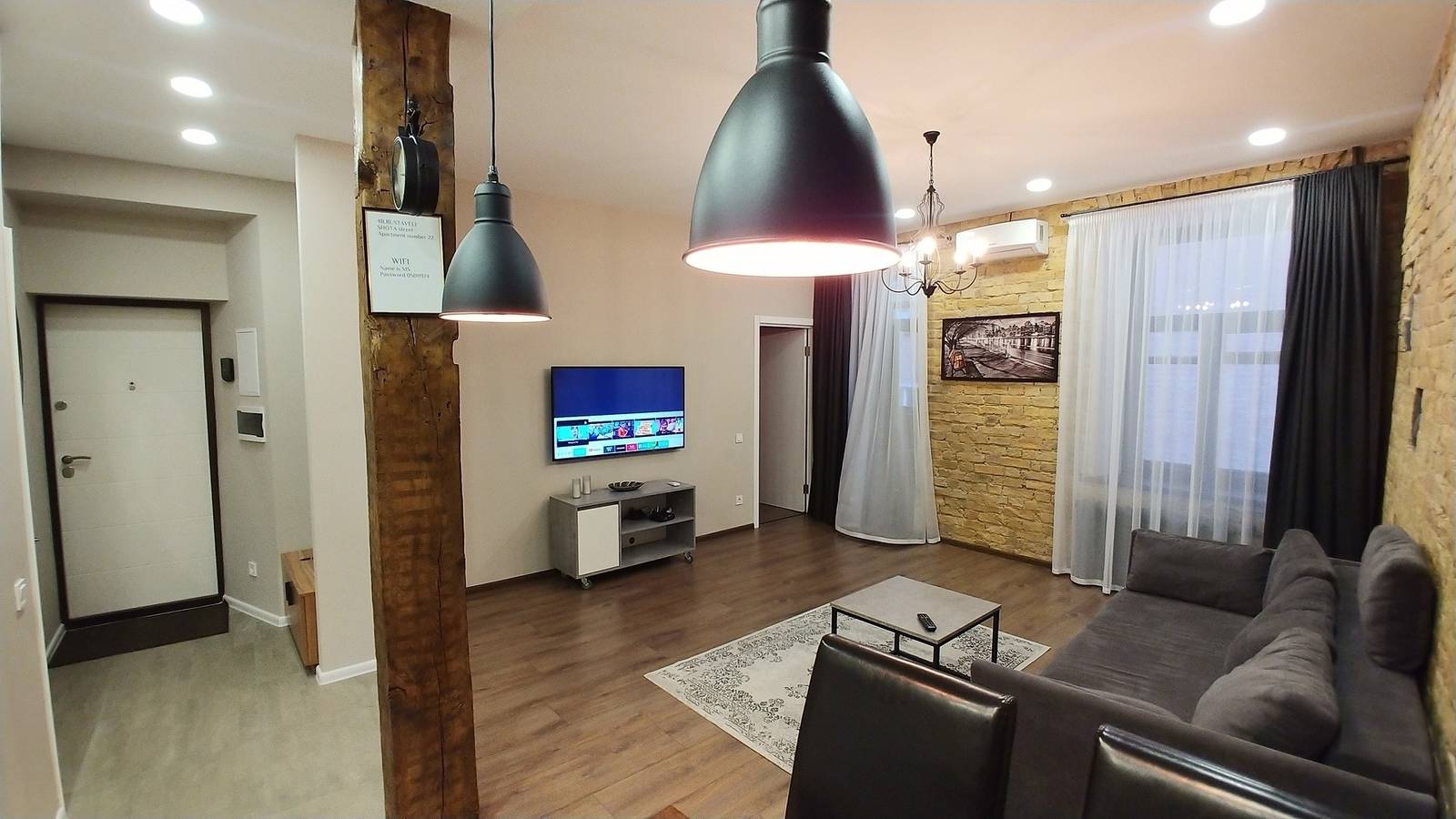 Apartamento vacacional entero, One bedroom. 4b Shota Rustaveli St. Mandarin Plaza in Kiev, Ucrania