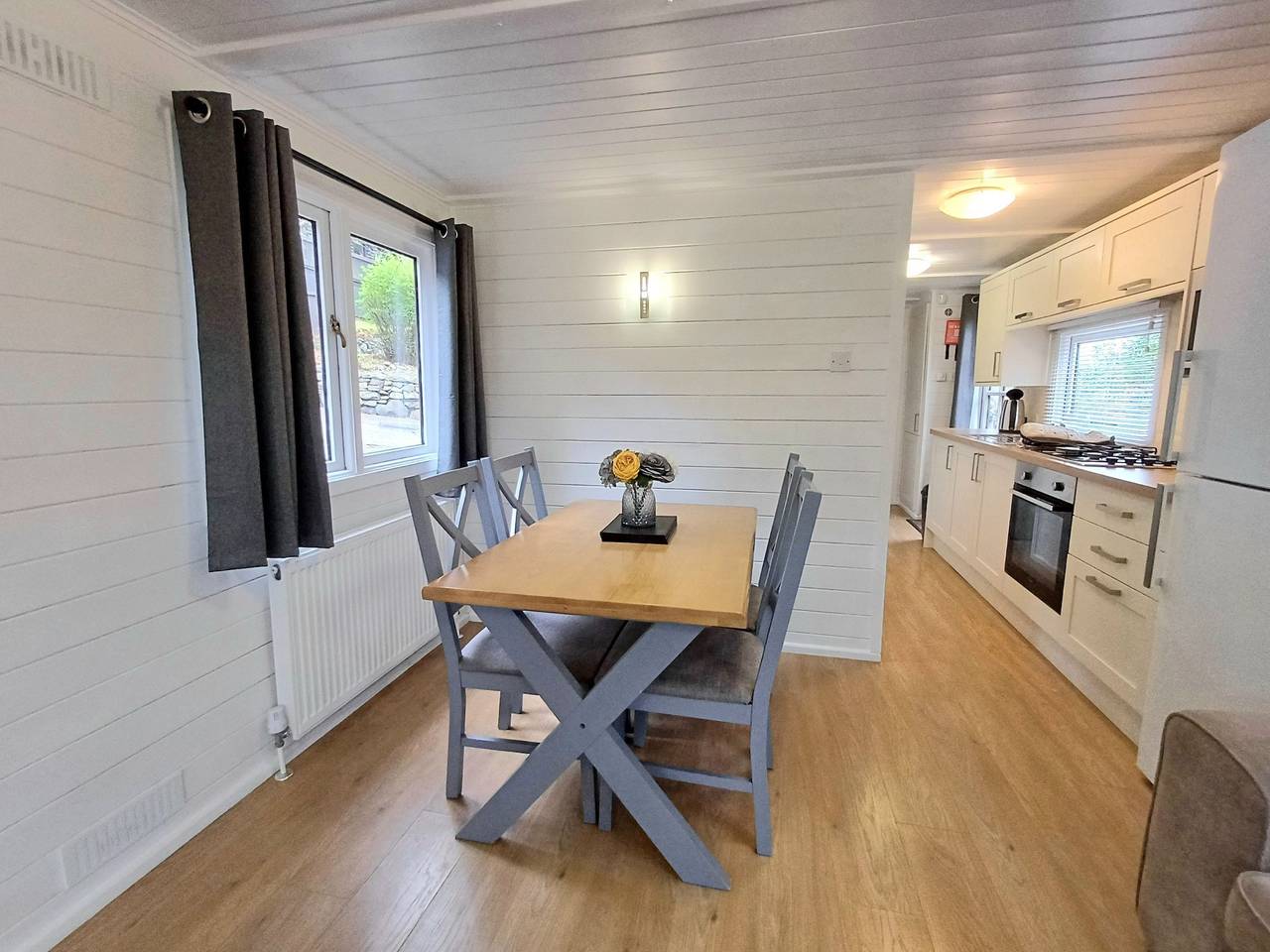 Lodge für 4 Personen mit Balkon/Terrasse in White Cross Bay, Lake District