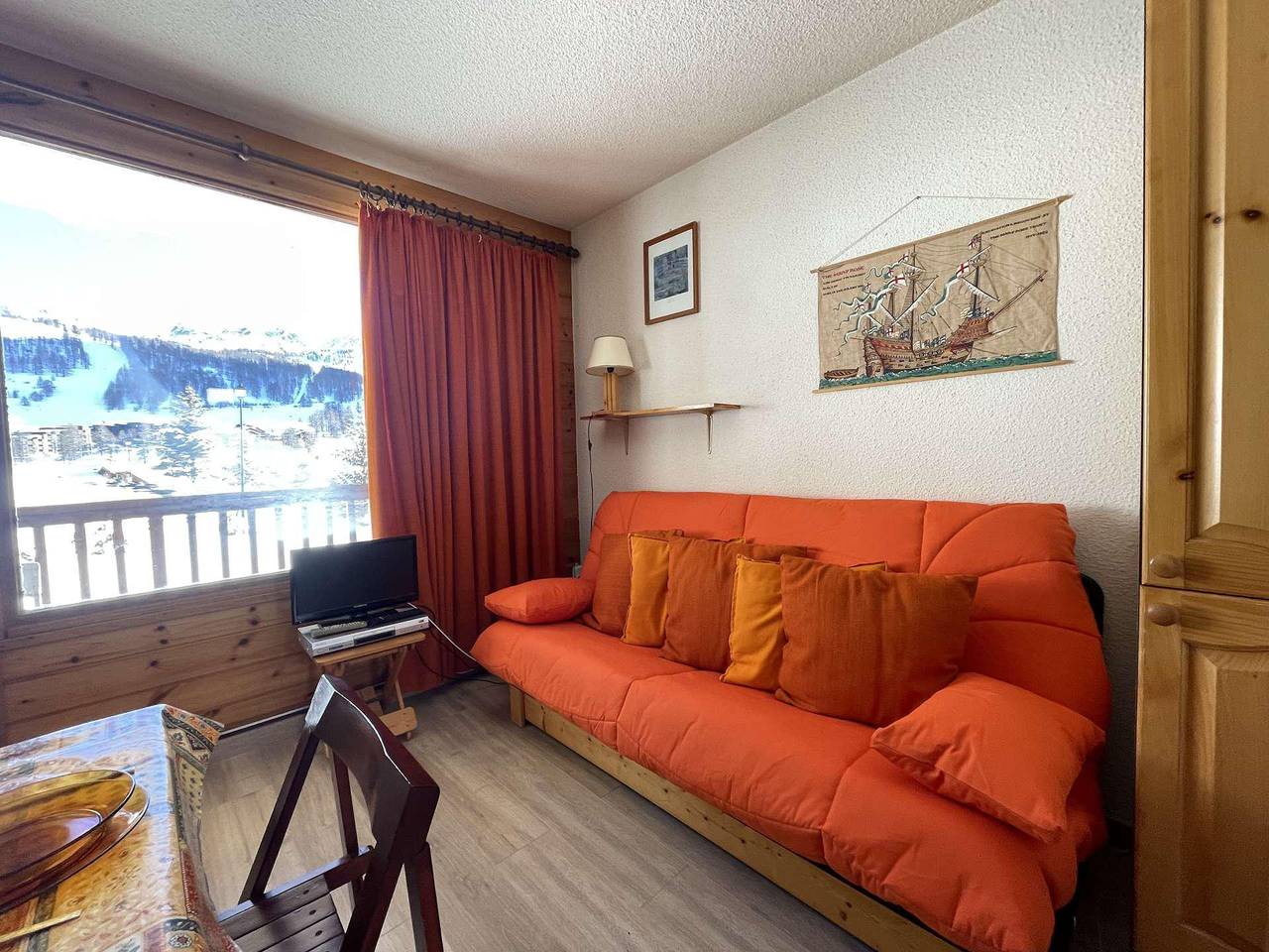 Estudio entero, La Résidence le Picamont - Estudio -espacio montaña- para 3 personas (Dod107) in Montgenèvre, Briançon region